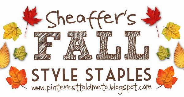 A Fall Style Staple Announcement