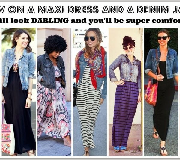 MAXI DRESS FOR THE WIN!!!  Your Guide To Looking Tall and Skinny.