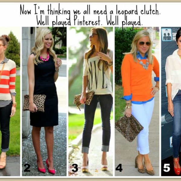 Stripes, Lace, Hot Pink, and Leopard.  Finally.