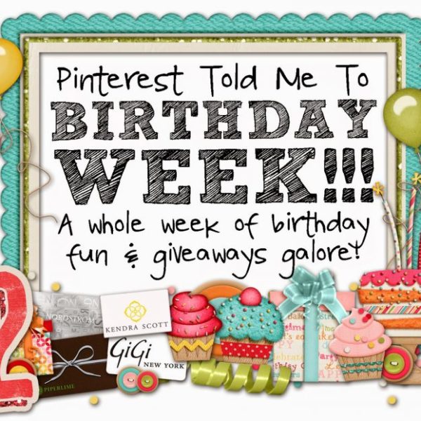 Happy Birthday To US with PIPERLIME!!!!  $500 GIVEAWAY!