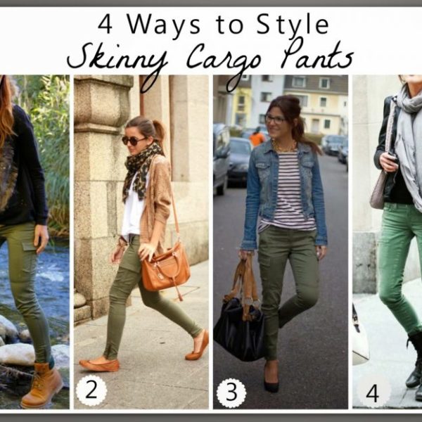Pinterest Told Me to Wear Skinny Cargo Pants….and you know I always listen to my girl….. ;)