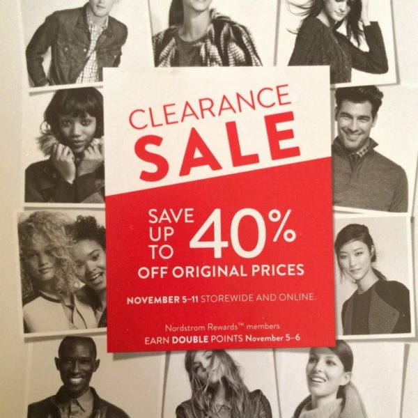 Nordstrom CLEARANCE SALE!