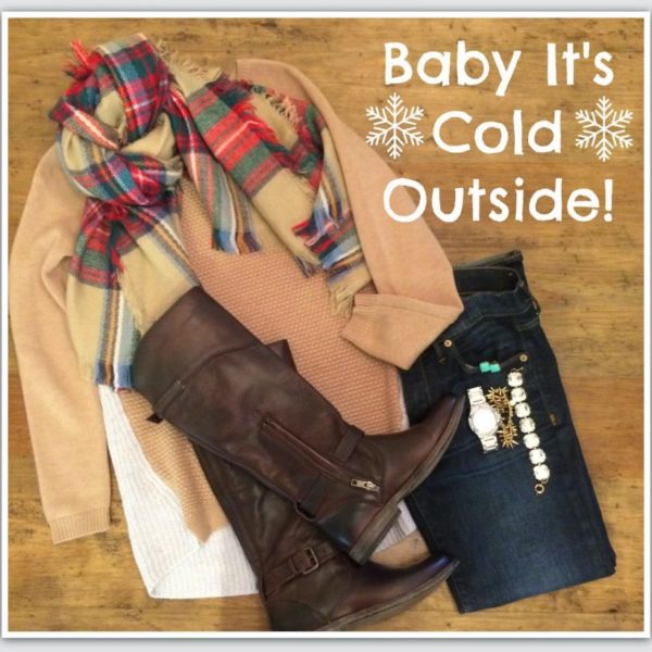 HOW TO TIE A BLANKET SCARF!