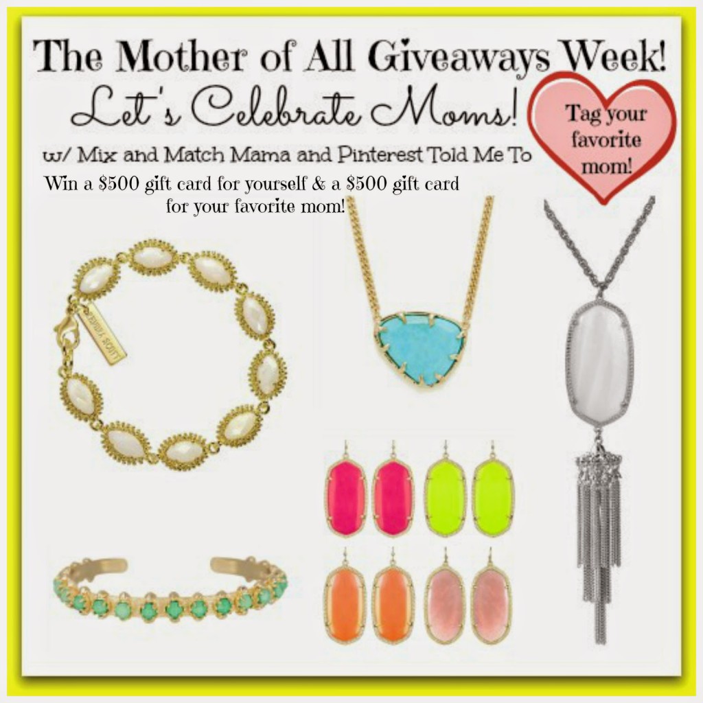 Kendra Scott Mother's Day Giveaway! AND A DISCOUNT CODE
