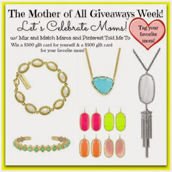 Kendra Scott Mother’s Day Giveaway!  AND A DISCOUNT CODE!