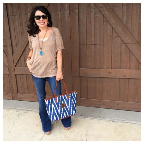 An Awesome Tee and Fantastic Jeans…and a FABULOUS Bag!