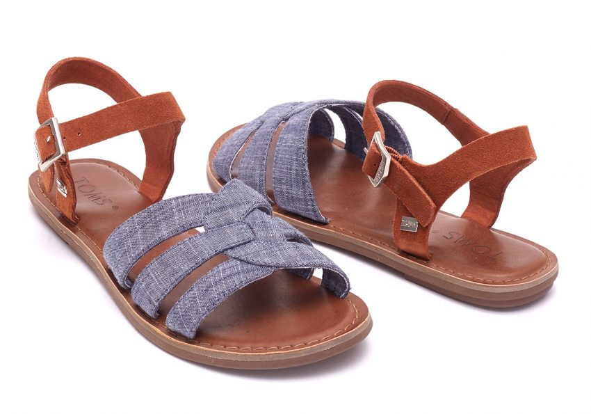 toms chambray sandals