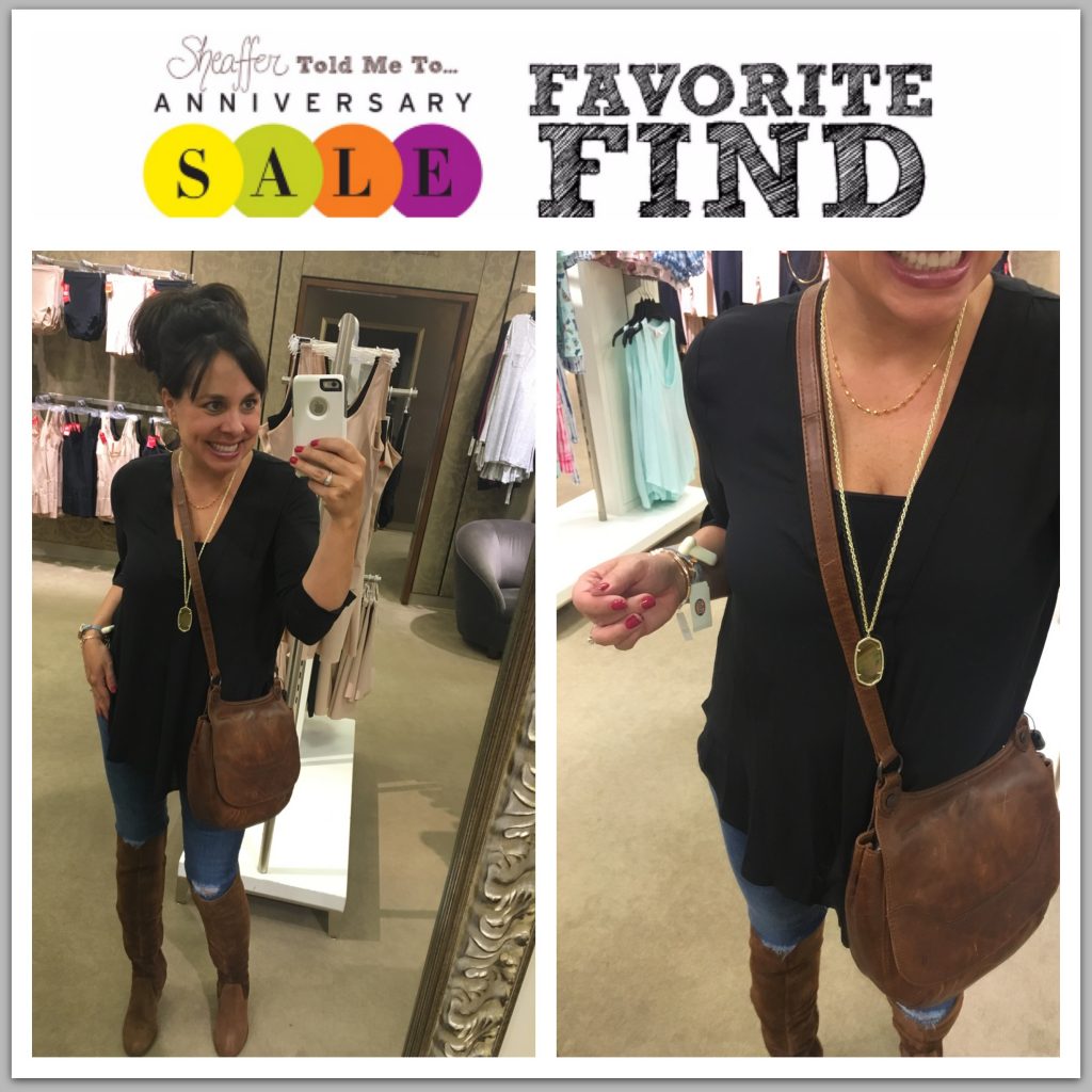nordstrom anniversary sale pleione shirt, frye bag, and ag jeans