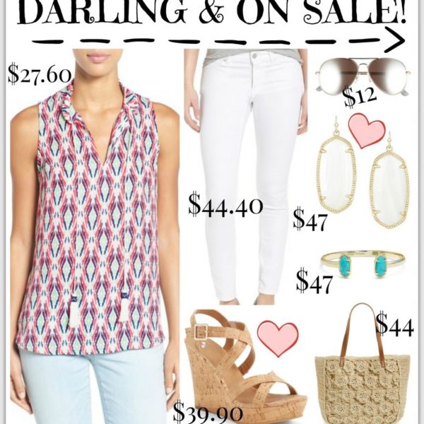 July 4th:  Festive Outfit and SALES!