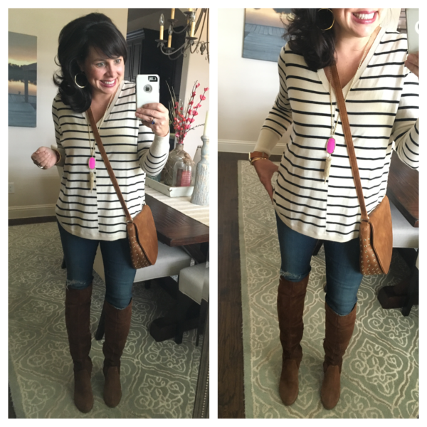 1 Great Striped Sweater, Styled 4 Ways