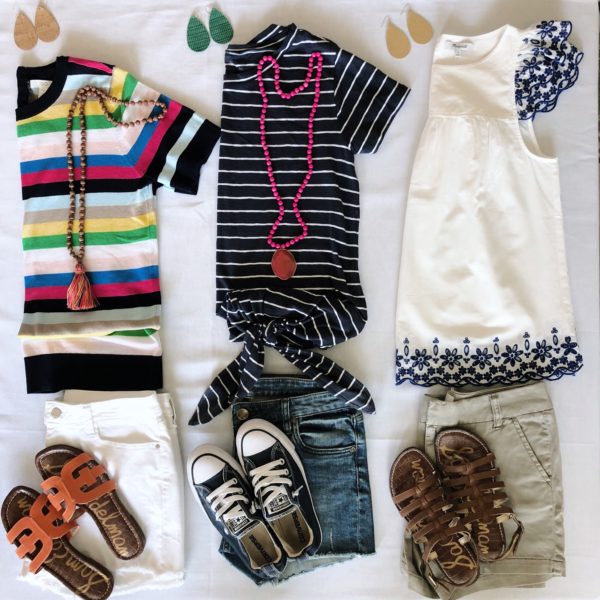 Mix and Match Outfits for Spring/Summer with Great Basics