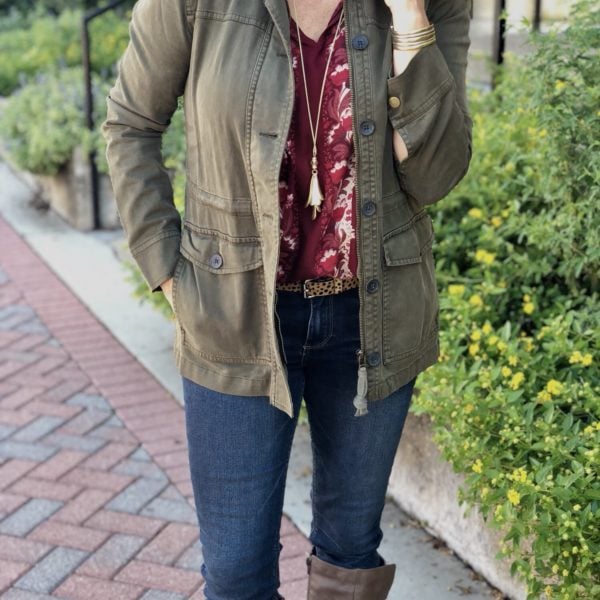 Because a Military Jacket Makes Everything Better