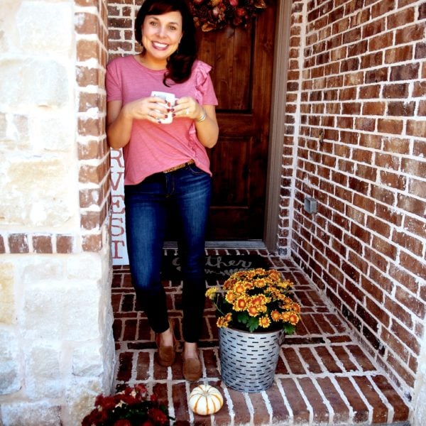 Our Fall Front Porch