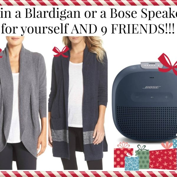 5 Days of Fabulous Day #1:  10 Blardigans or Bose Speakers and Cyber Monday Sale Picks!