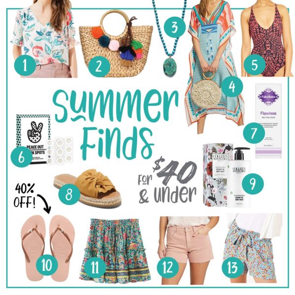 Summer Finds UNDER $40!