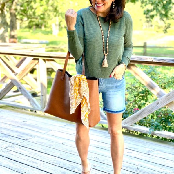 The Longer Denim Shorts You’ve All Been Asking For! ( + Friday Favorites)
