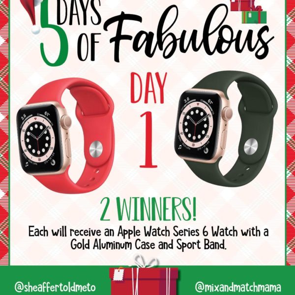 5 Days of Fabulous:  DAY #1!