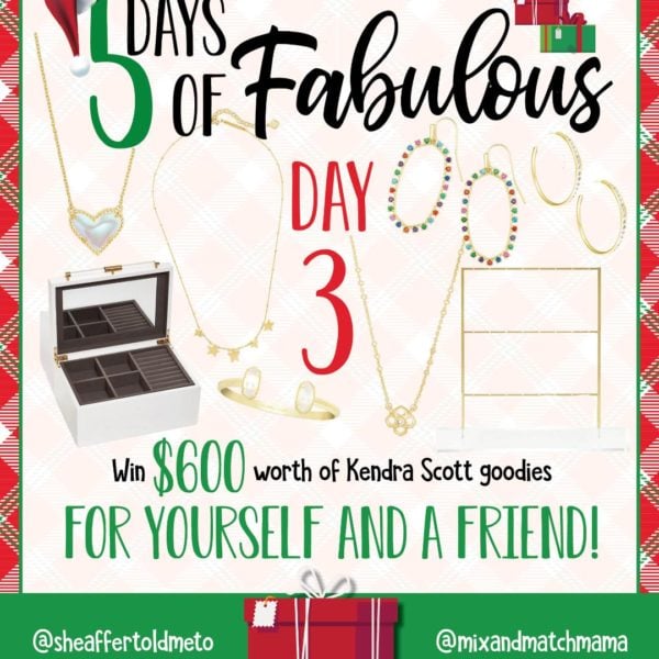 5 Days of Fabulous:  Day #3