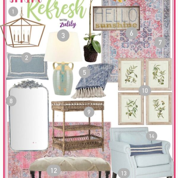 Spring Refresh For Your Home (and my new rug)!