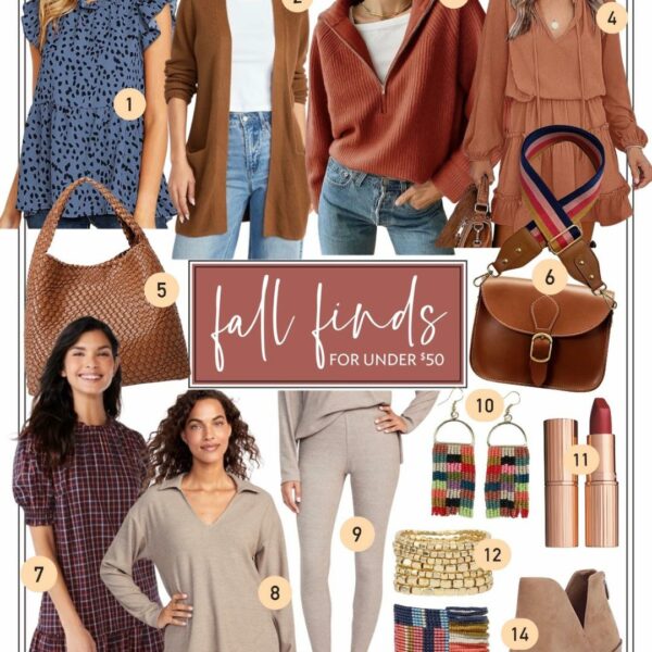 Getting Ready for Fall: Fall Finds Under $50